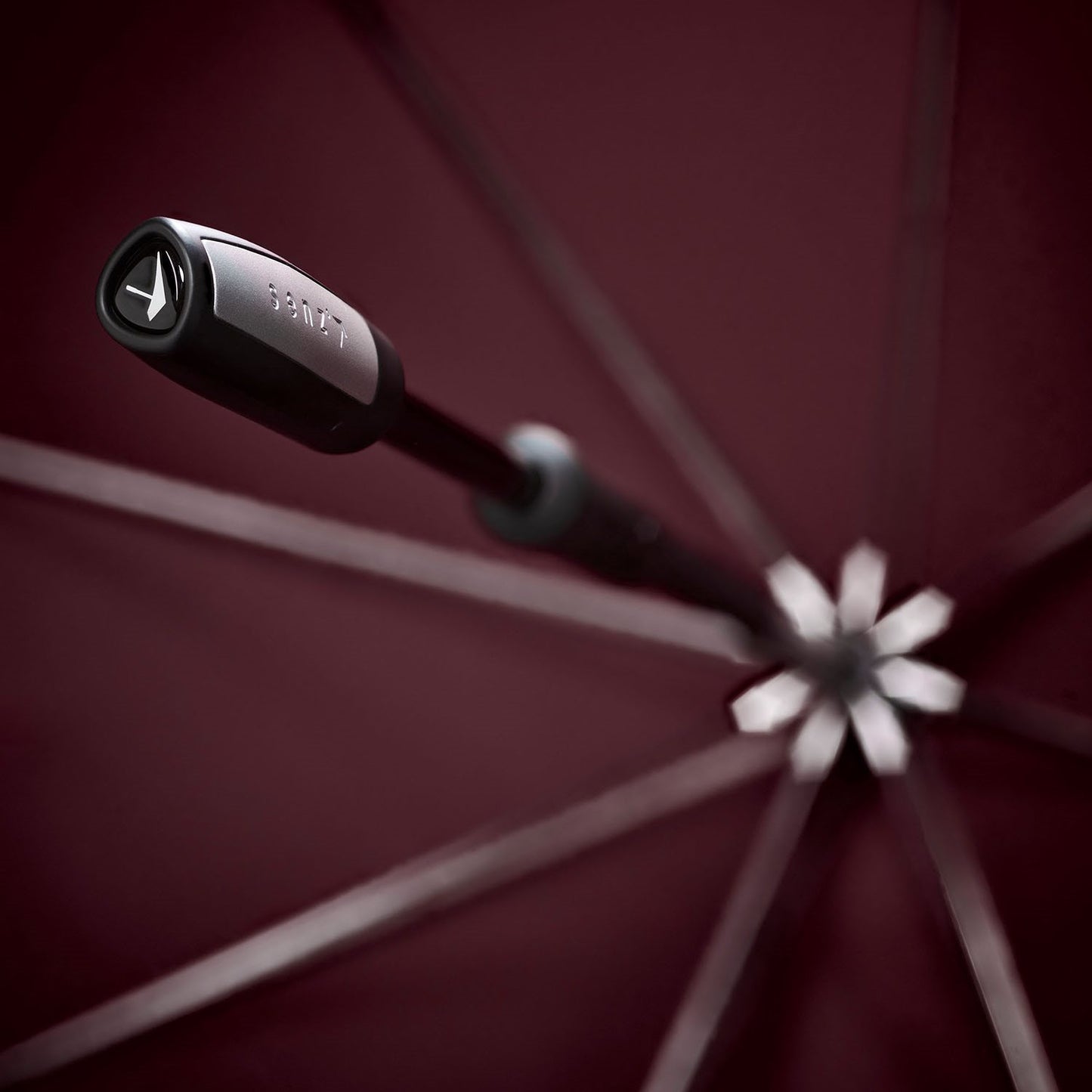 Senz XXL Stick Storm Umbrella eggplant