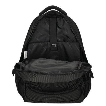 Enrico Benetti Santa Cruz 17.3'' Laptop Backpack dots black white