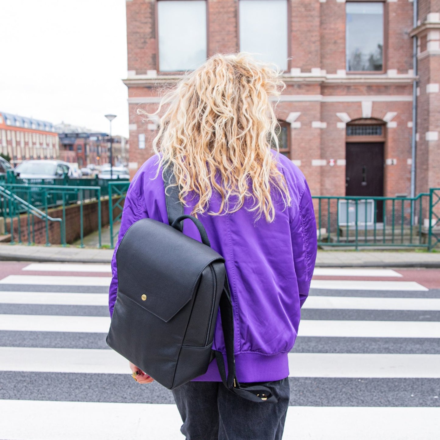 MOSZ Billy Backpack 15" plain black