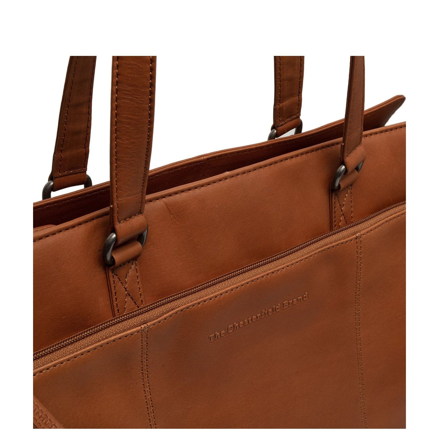The Chesterfield Brand Fidenza Shopper cognac