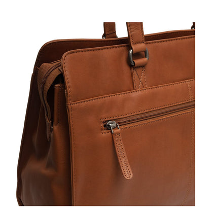 The Chesterfield Brand Fidenza Shopper cognac