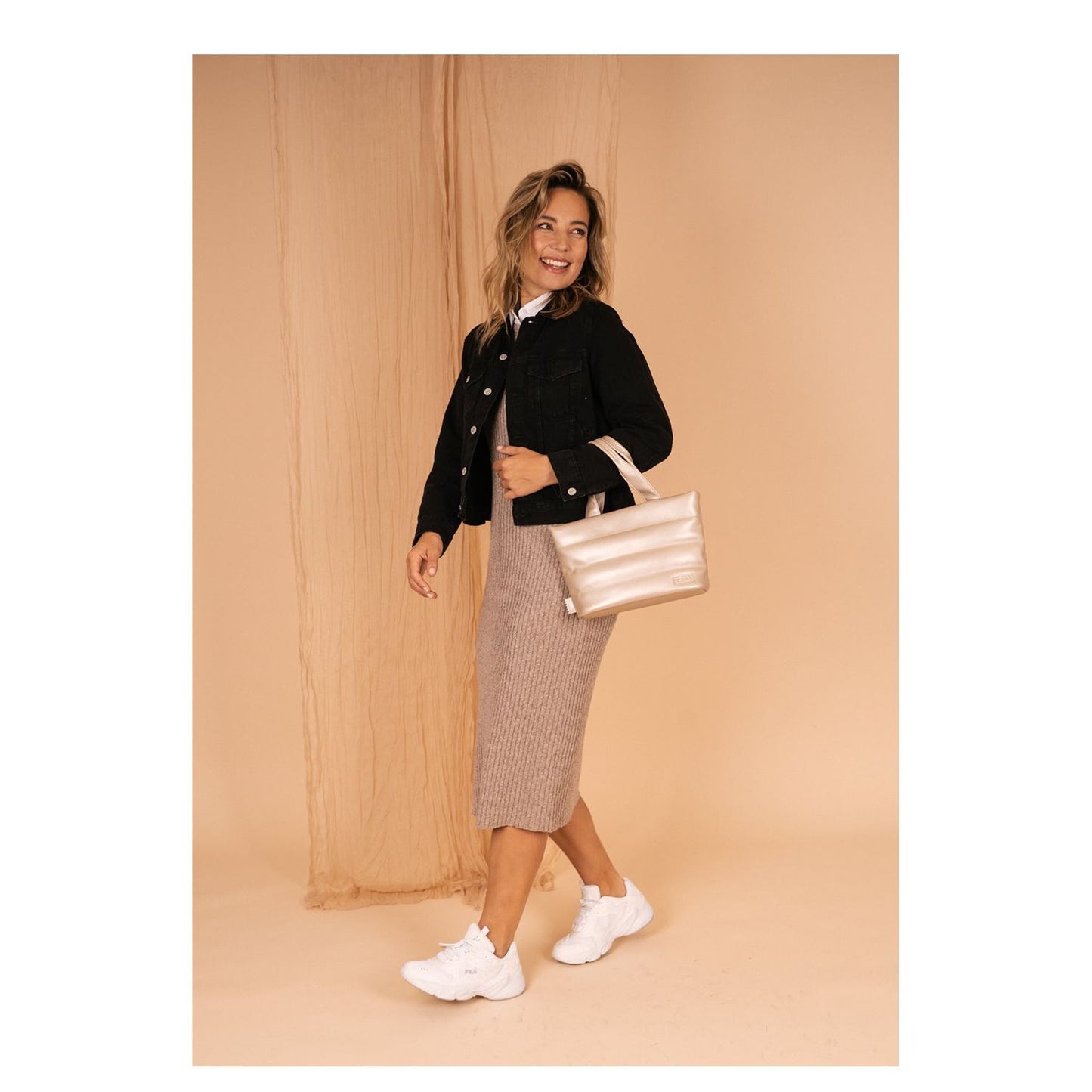 Zebra Trends Evie Handbag 23045 champagne