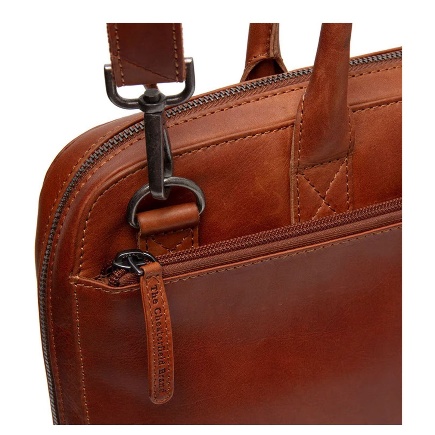 The Chesterfield Brand Tilbury Laptopbag cognac