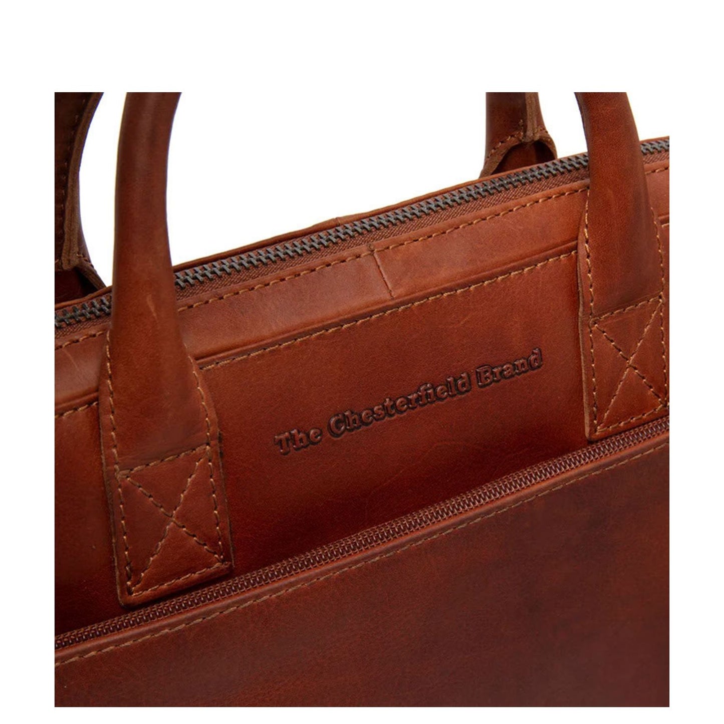 The Chesterfield Brand Tilbury Laptopbag cognac