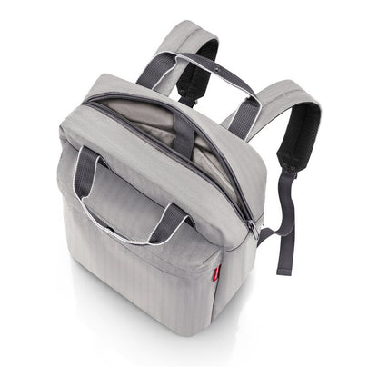 Reisenthel Travelling Allday Backpack M herringbone grey