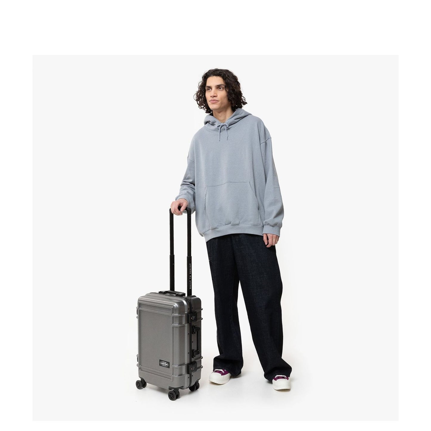 Eastpak Resist'R Case S brushed metal