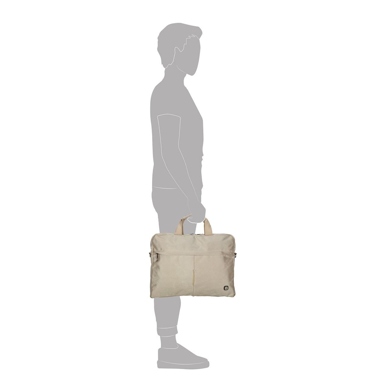 Enrico Benetti Cornell Laptop Bag 17.3'' champagne
