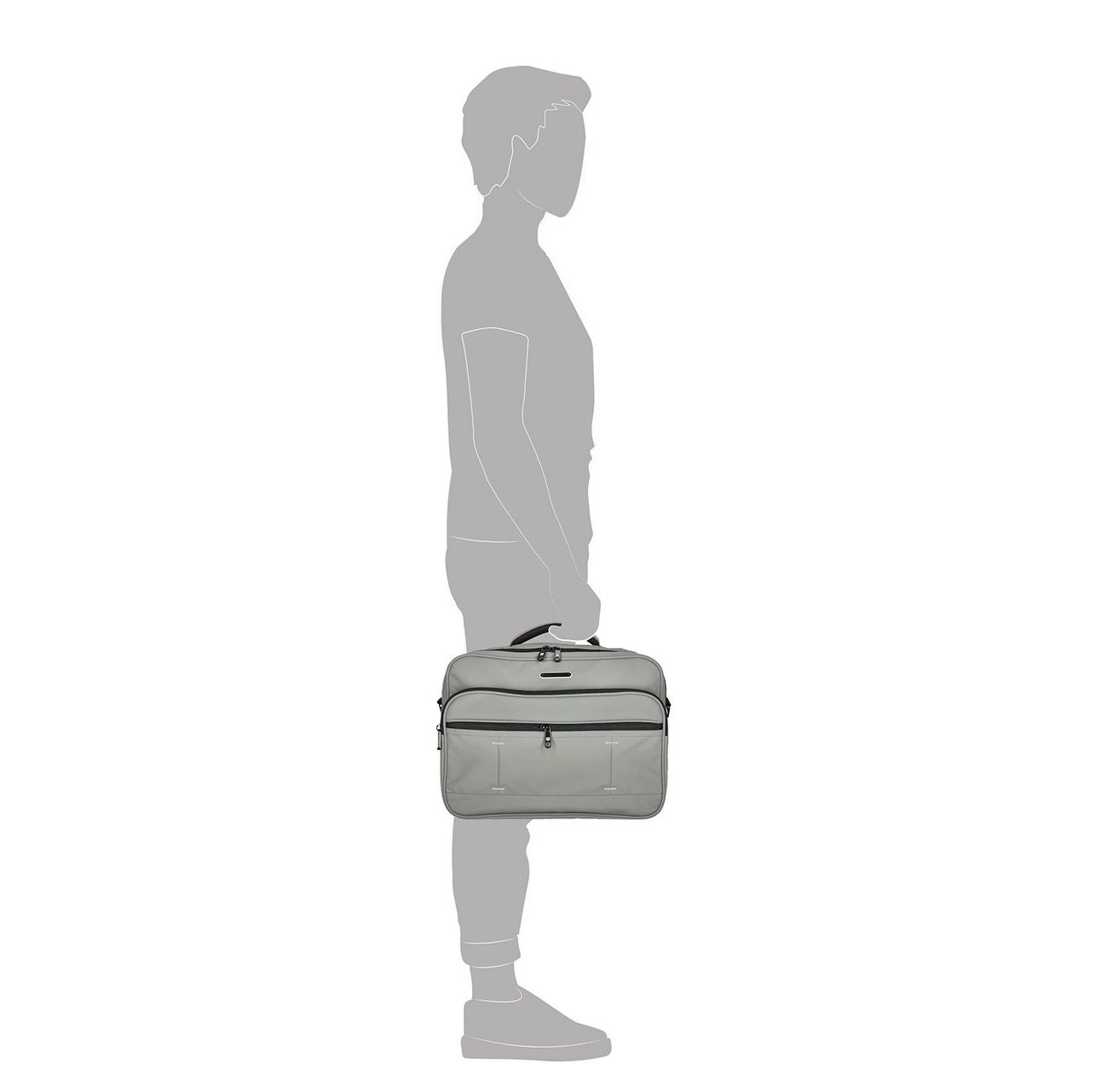 Enrico Benetti Northern Flightbag 15" grey