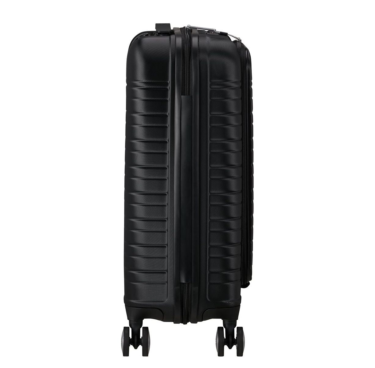American Tourister Flashline Spin. 55/20 Frontloader Cabin Trolley shadow black