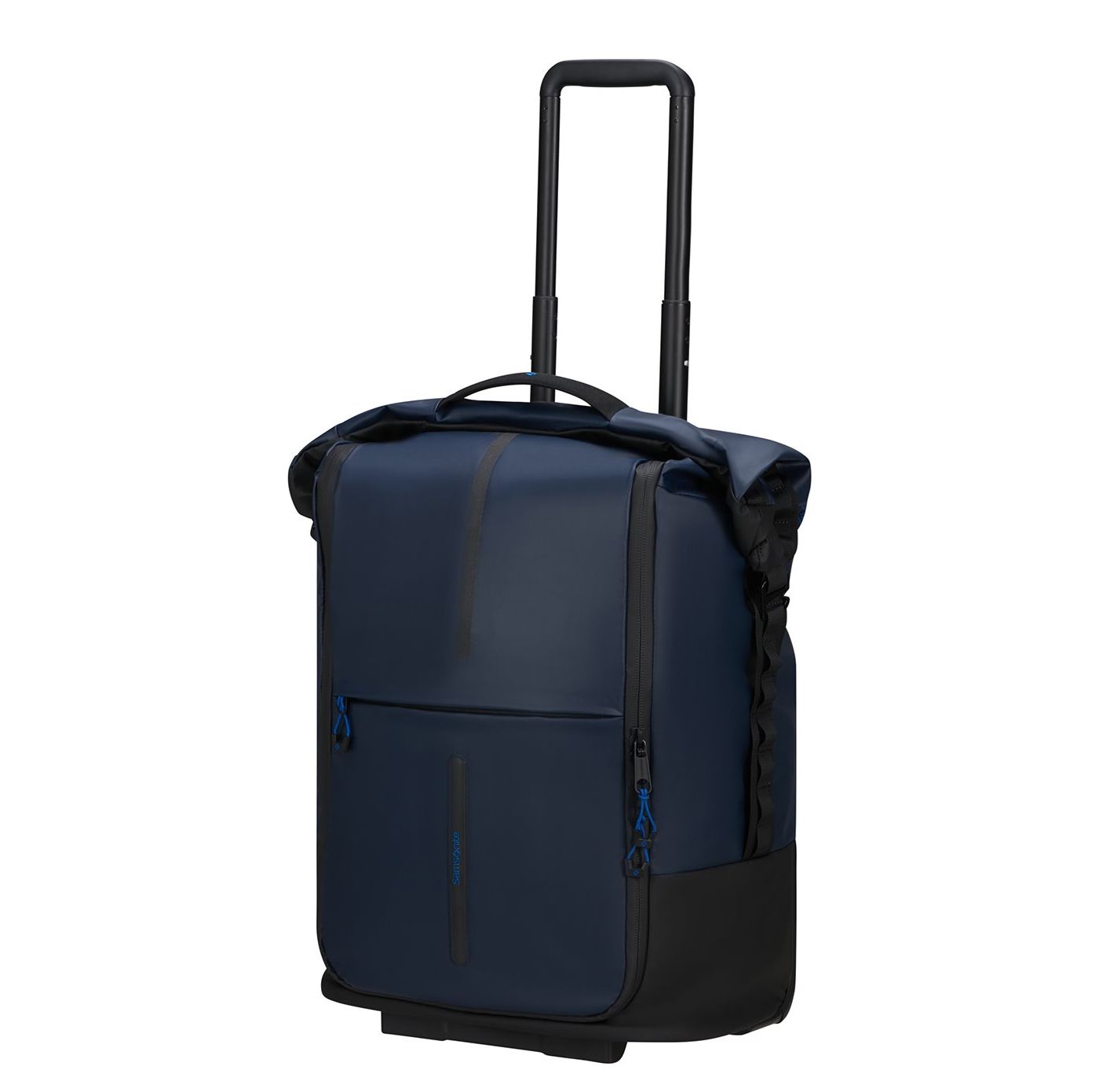 Samsonite Ecodiver Foldable Duffle/Wheels 4-IN-1 blue nights