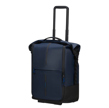 Samsonite Ecodiver Foldable Duffle/Wheels 4-IN-1 blue nights