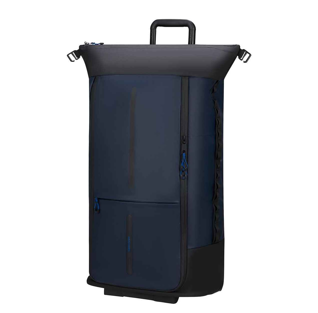 Samsonite Ecodiver Foldable Duffle/Wheels 4-IN-1 blue nights