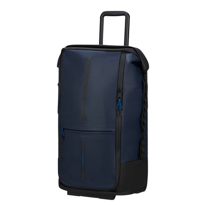 Samsonite Ecodiver Foldable Duffle/Wheels 4-IN-1 blue nights