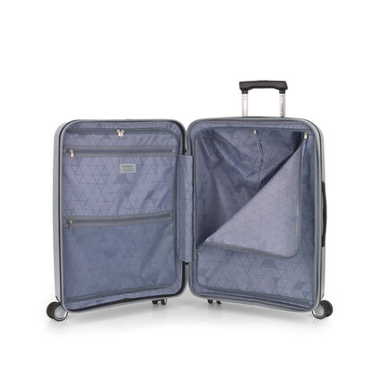Gabol Brooklyn Medium Trolley Expandable silver