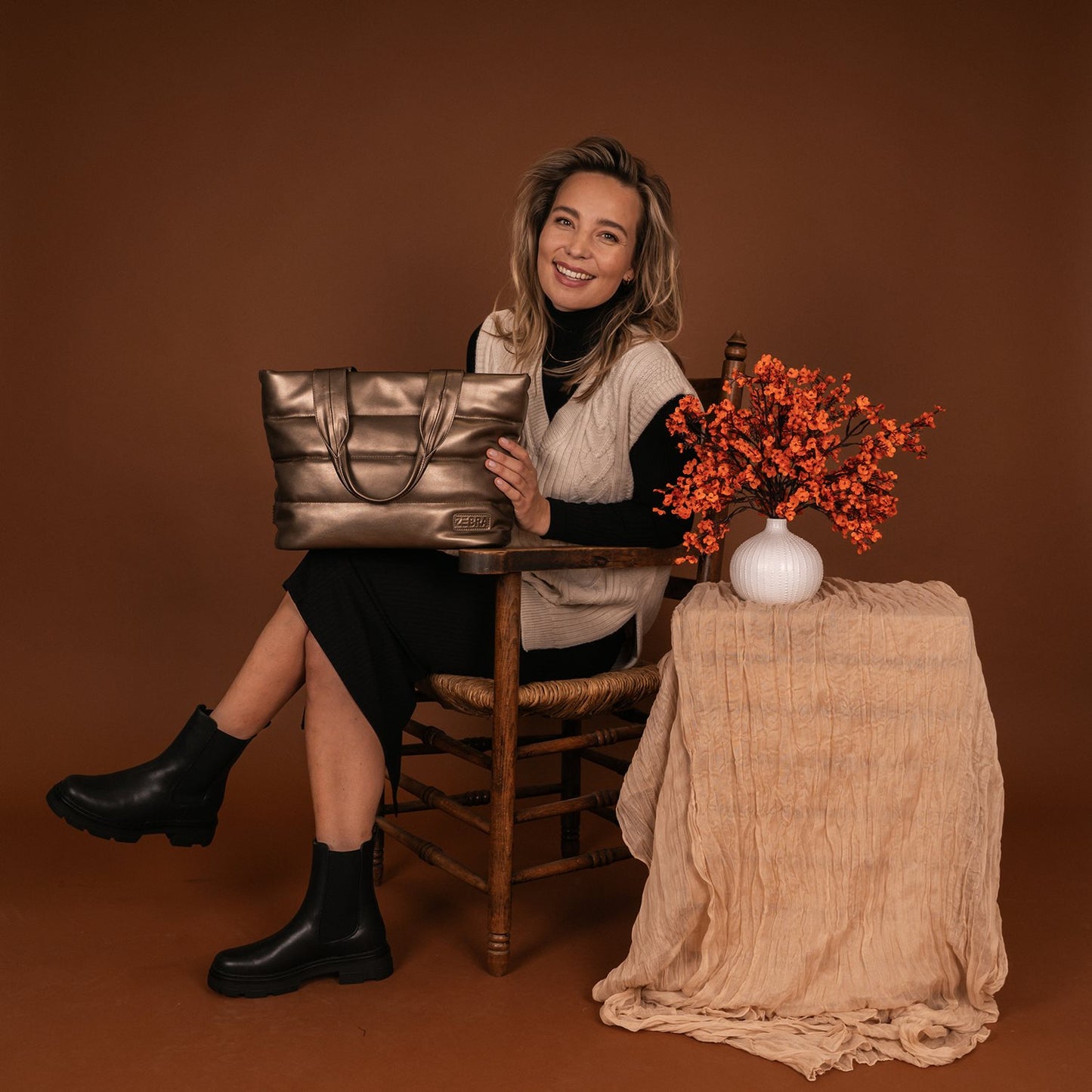 Zebra Trends Evie Shopper 22903 bronze