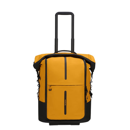 Samsonite Ecodiver Foldable Duffle/Wheels 4-IN-1 yellow