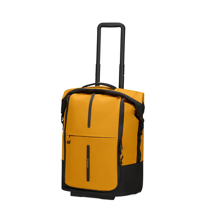 Samsonite Ecodiver Foldable Duffle/Wheels 4-IN-1 yellow