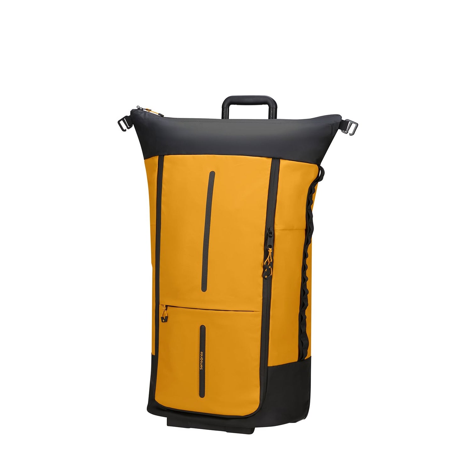 Samsonite Ecodiver Foldable Duffle/Wheels 4-IN-1 yellow