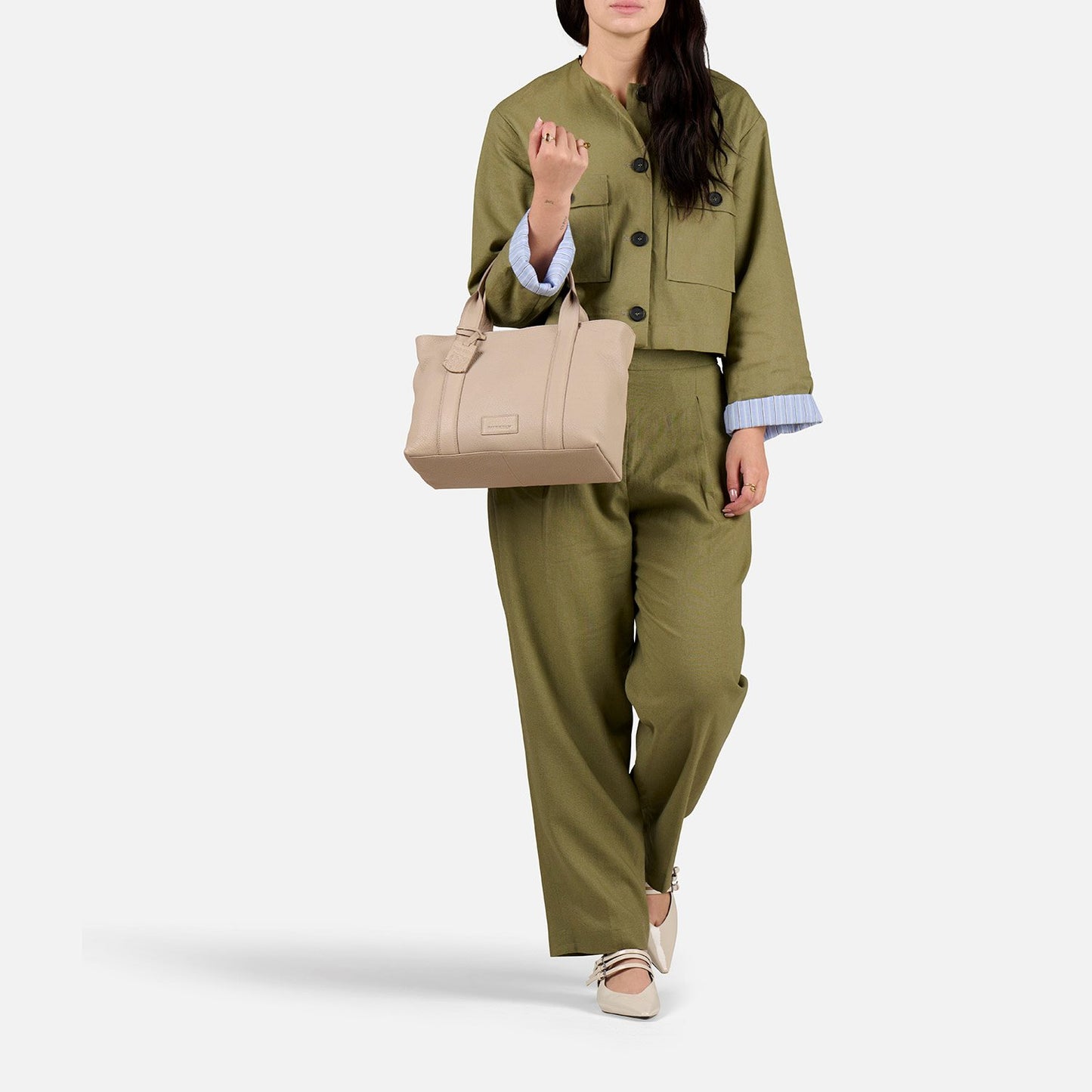 Burkely Soft Skylar Handbag generous grey