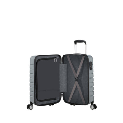 American Tourister Flashline Spin. 55/25 Cabin Trolley sky silver