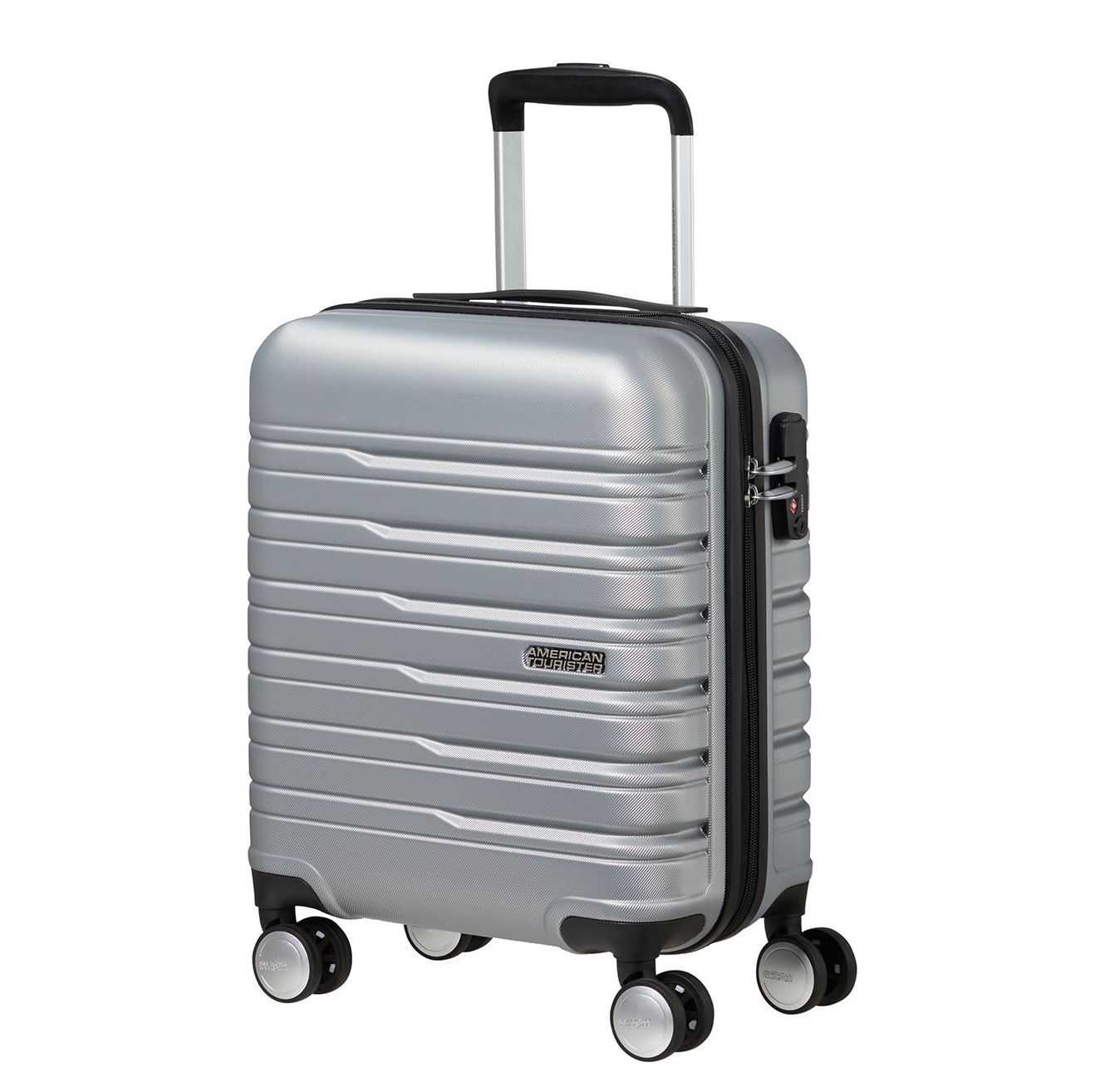 American Tourister Flashline Spinner Underseater sky silver