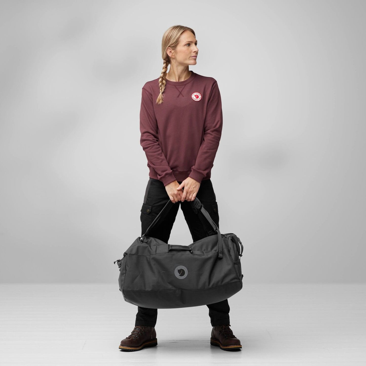 Fjallraven Farden Duffel 80 coal black