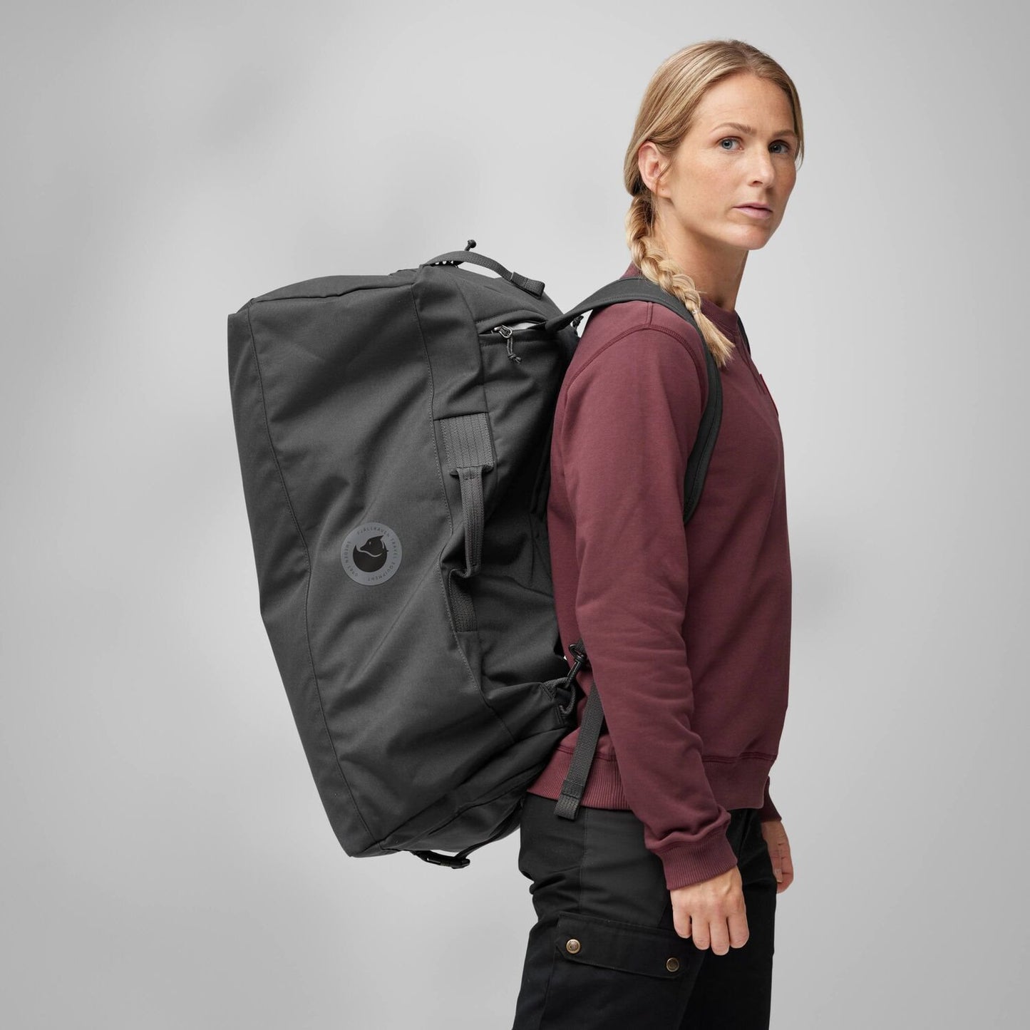 Fjallraven Farden Duffel 80 coal black