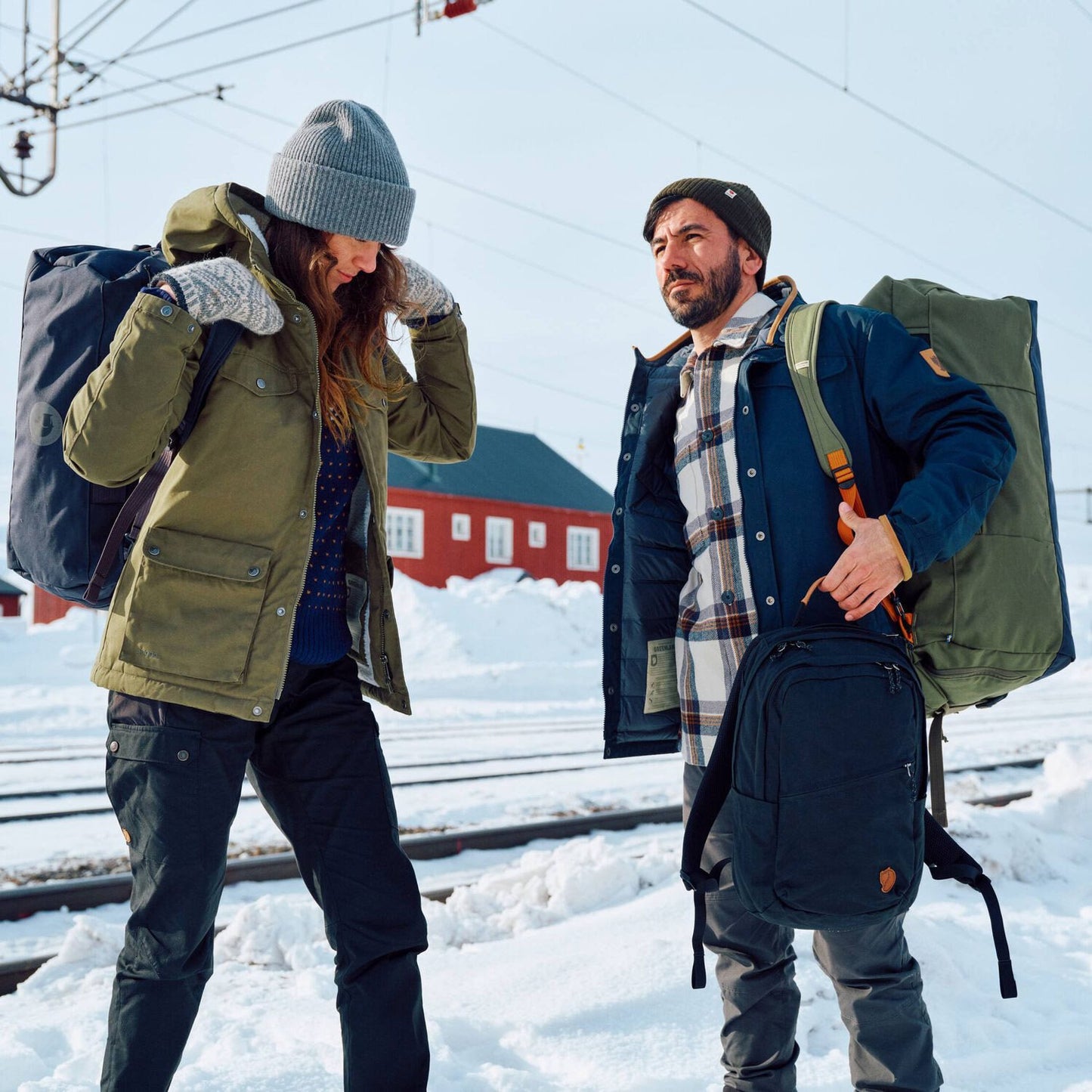 Fjallraven Farden Duffel 80 coal black