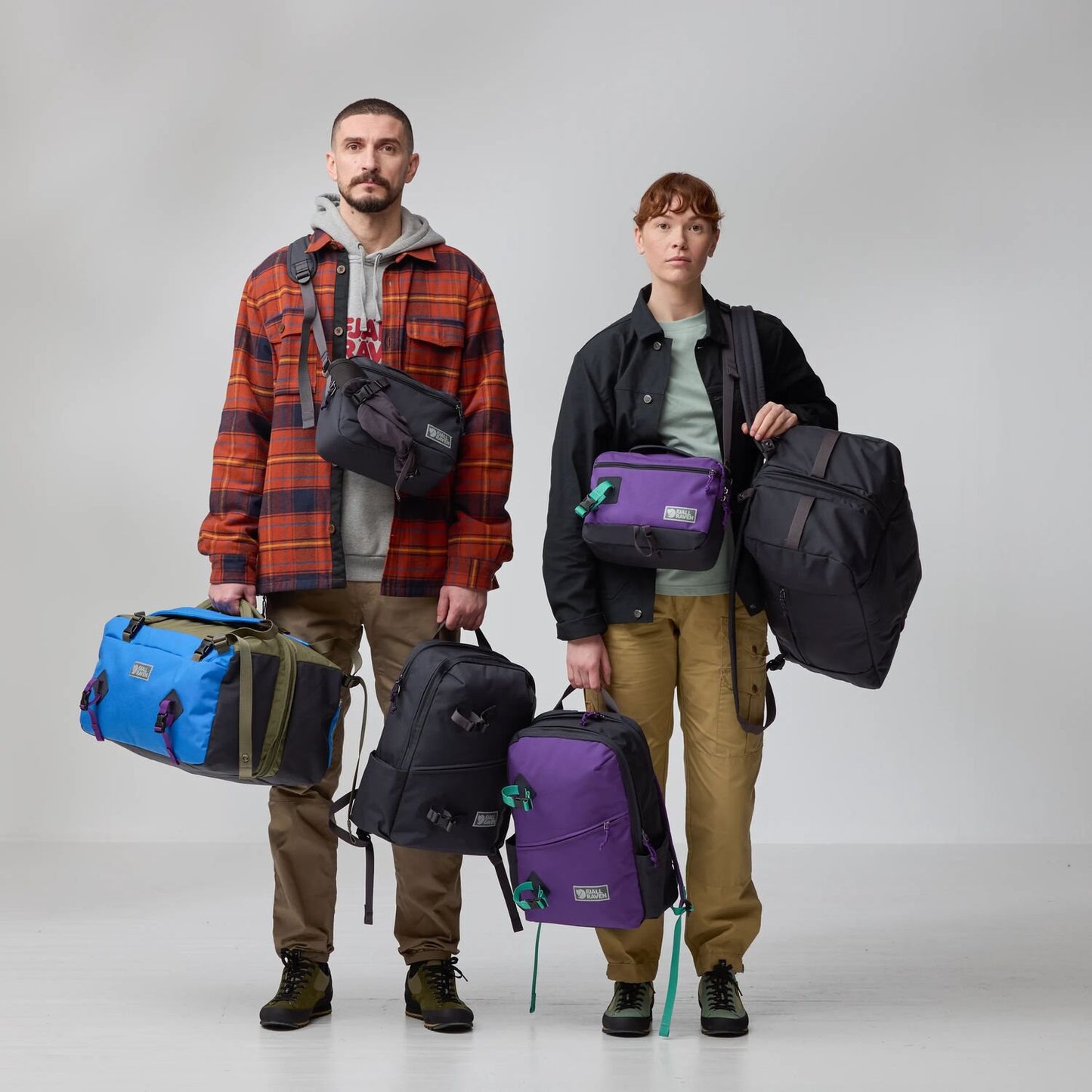 Fjallraven Vardag Splitpack 45 coal black