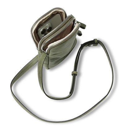 Castelijn & Beerens Carisma Phone Crossbody green