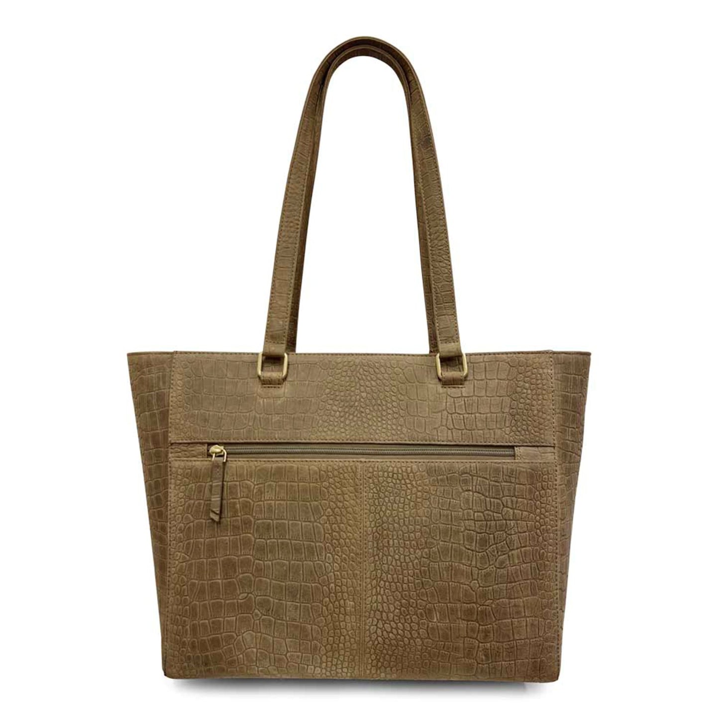 MÔSZ Viona Croco Laptopbag 15.6" taupe