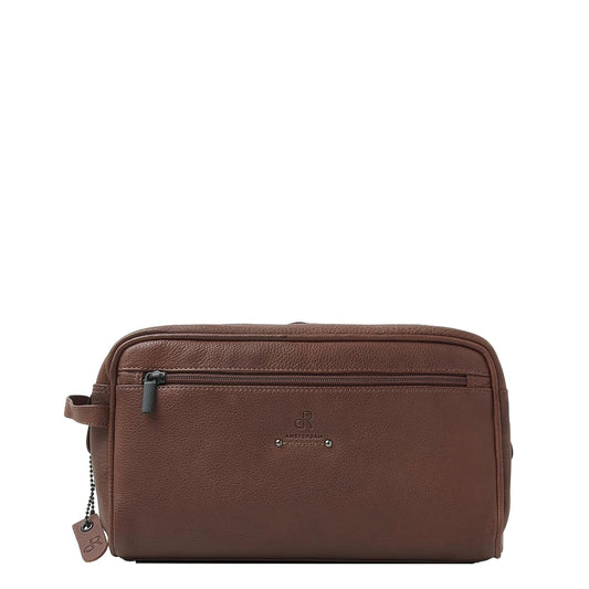 dR Amsterdam Solace Toilet bag brown