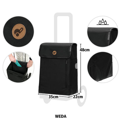 Andersen Scala Shopper Weda black