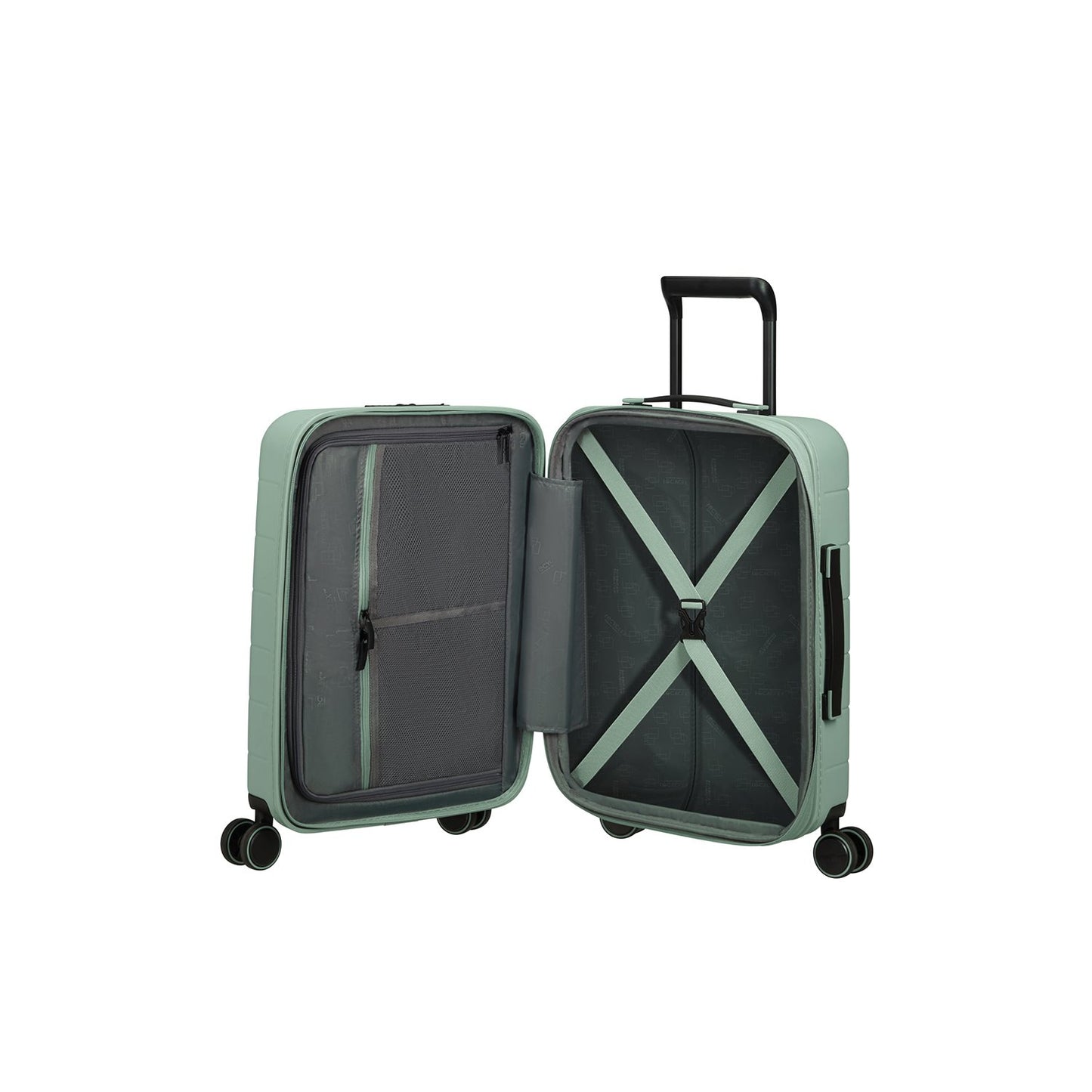 American Tourister Novastream Spinner 55 Exp Smart nomad green