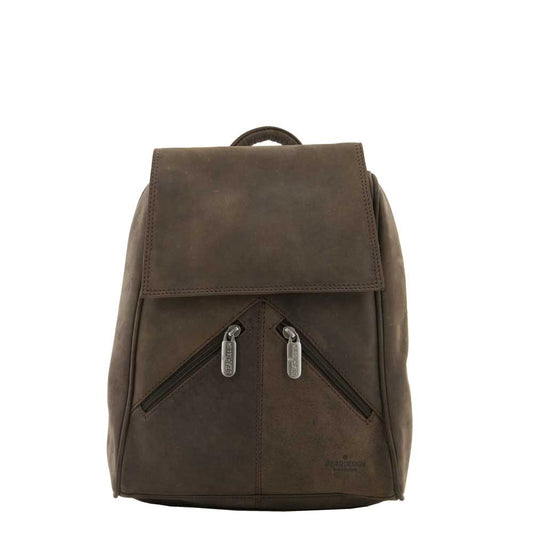 Bear Design Dark Nature Rugtas brown