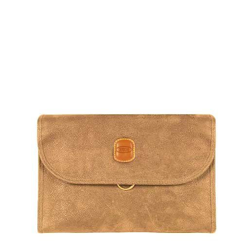 Bric's Life Travel Toiletry bag camel