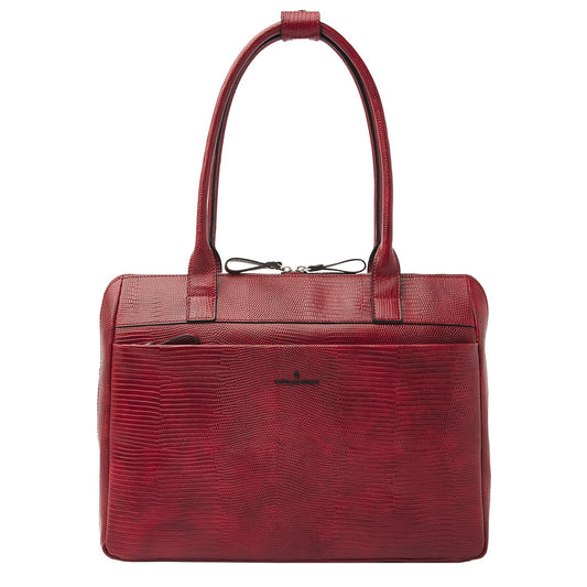 Castelijn & Beerens Donna Vera Schoudertas 15.6" RFID rood