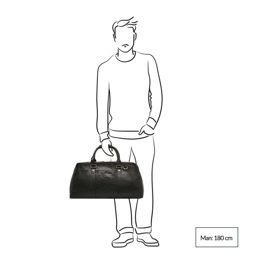 Castelijn & Beerens Verona Weekendtas zwart