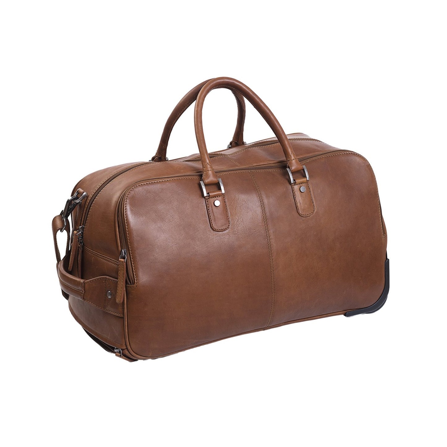 The Chesterfield Brand Jayven Trolley Travelbag cognac