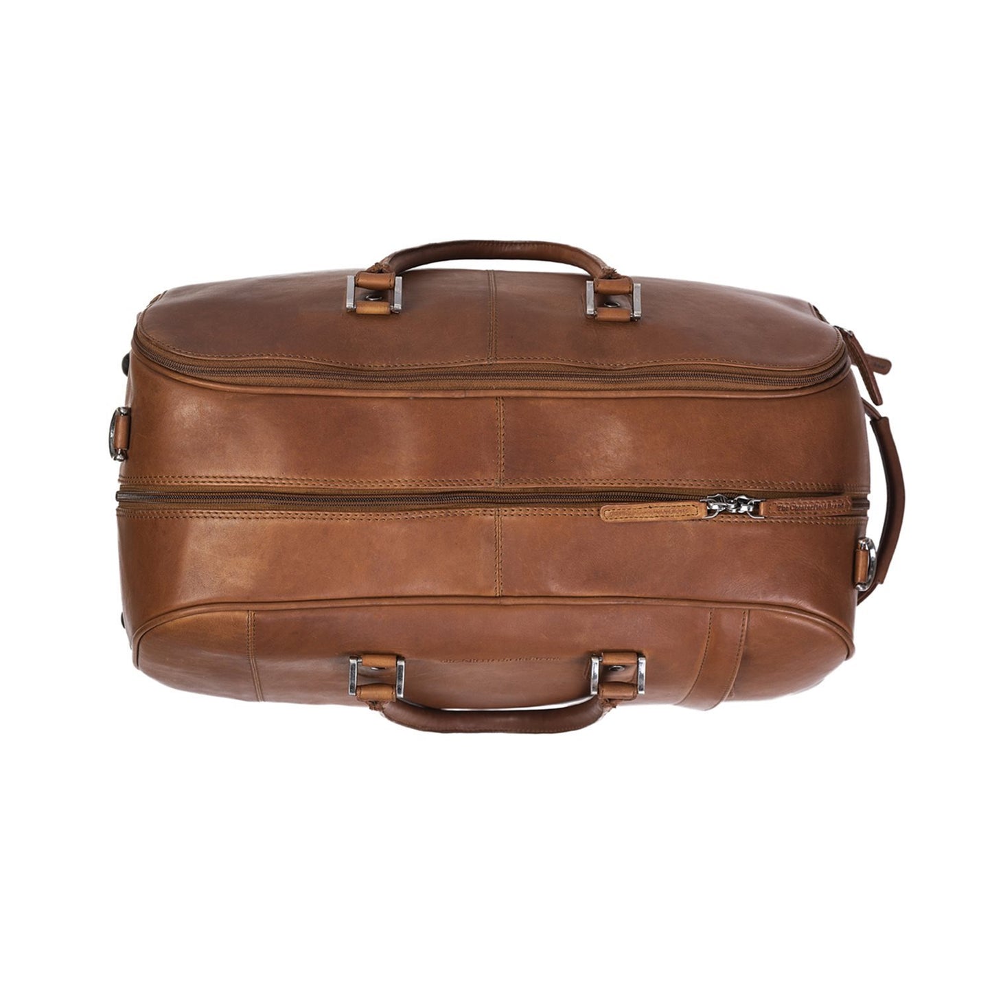 The Chesterfield Brand Jayven Trolley Travelbag cognac