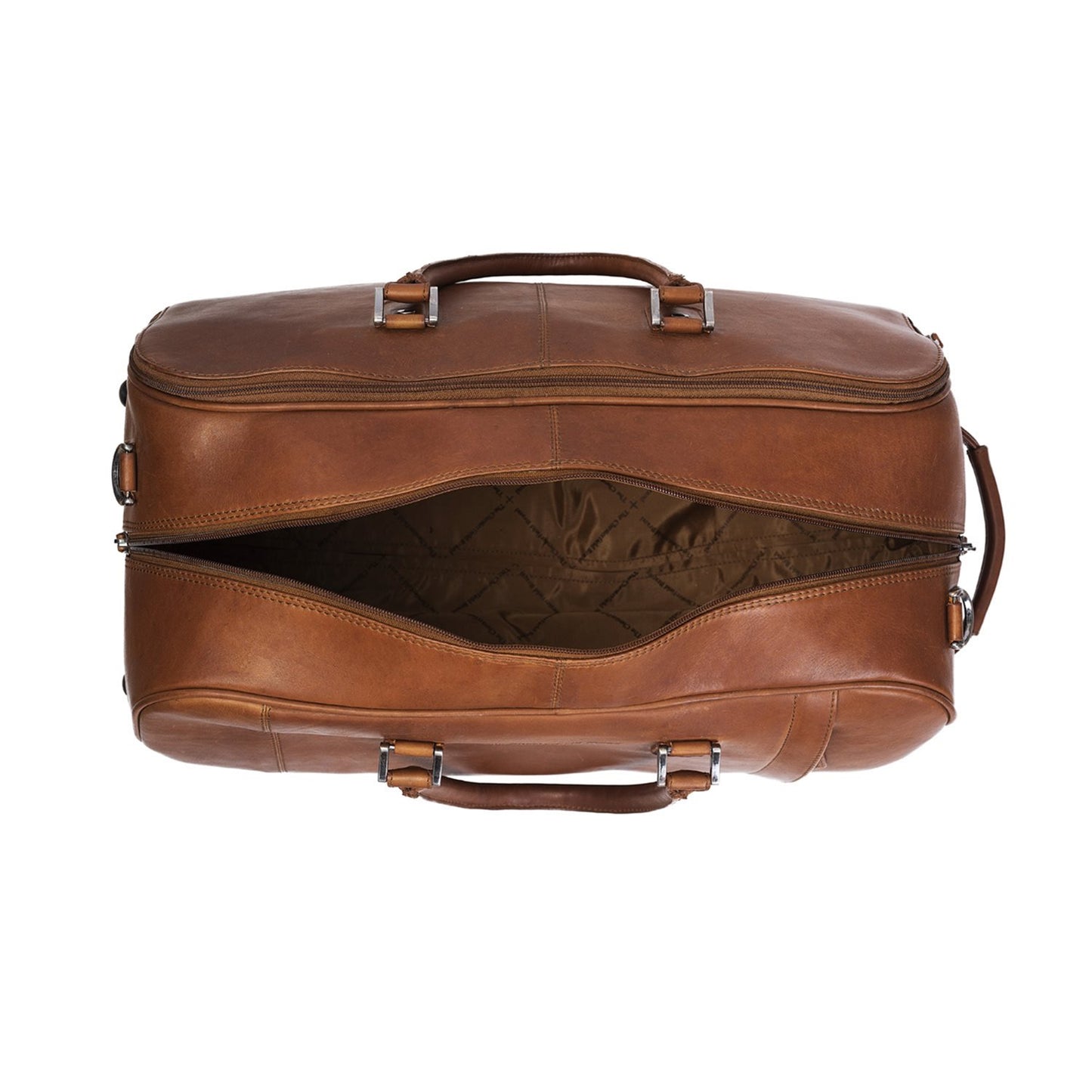 The Chesterfield Brand Jayven Trolley Travelbag cognac