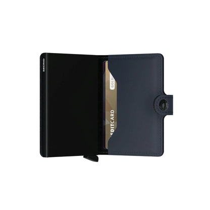 Secrid Miniwallet Portemonnee Matte night blue