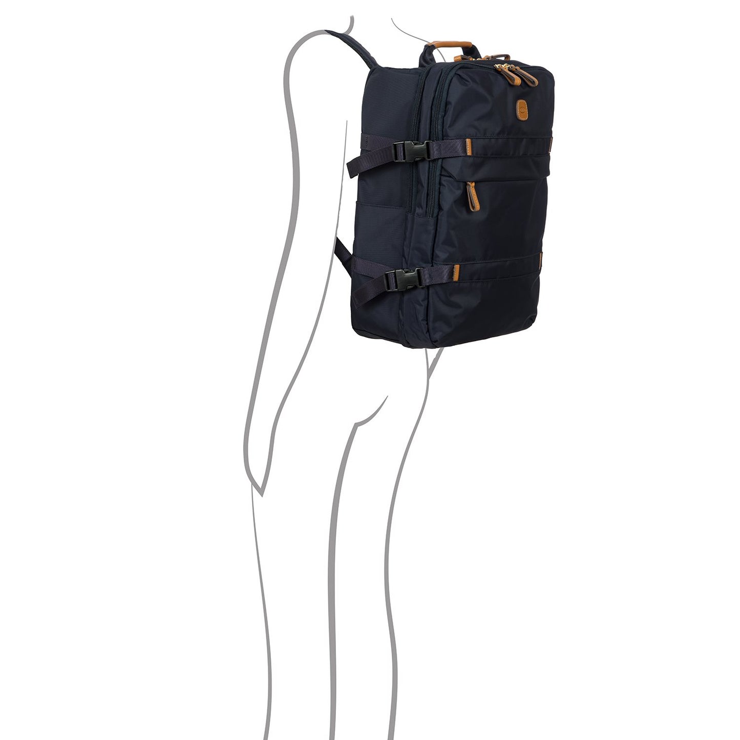 Bric's X-Travel Backpack ocean blue