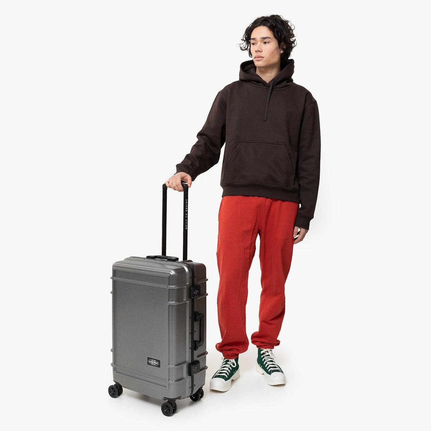 Eastpak Resist'R Case M brushed metal