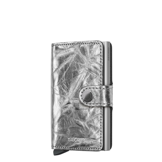 Secrid Miniwallet Crunch silver