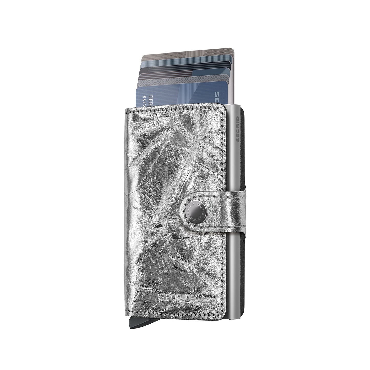 Secrid Miniwallet Crunch silver