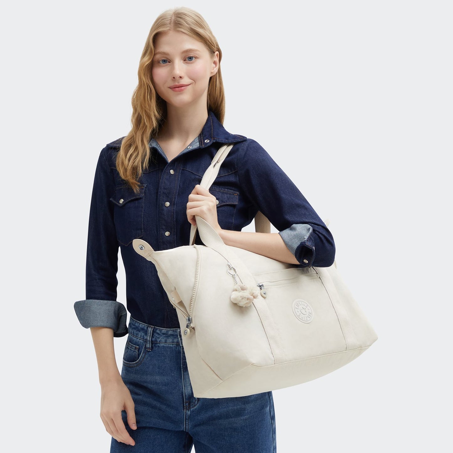 Kipling Art M hideaway beige