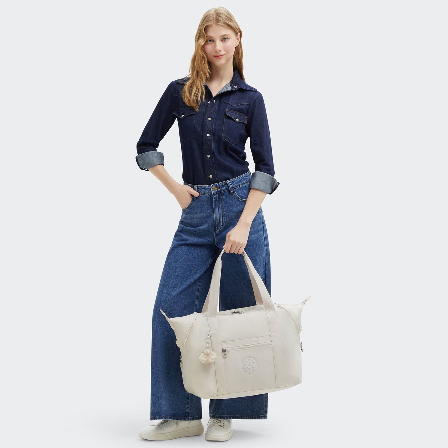 Kipling Art M hideaway beige