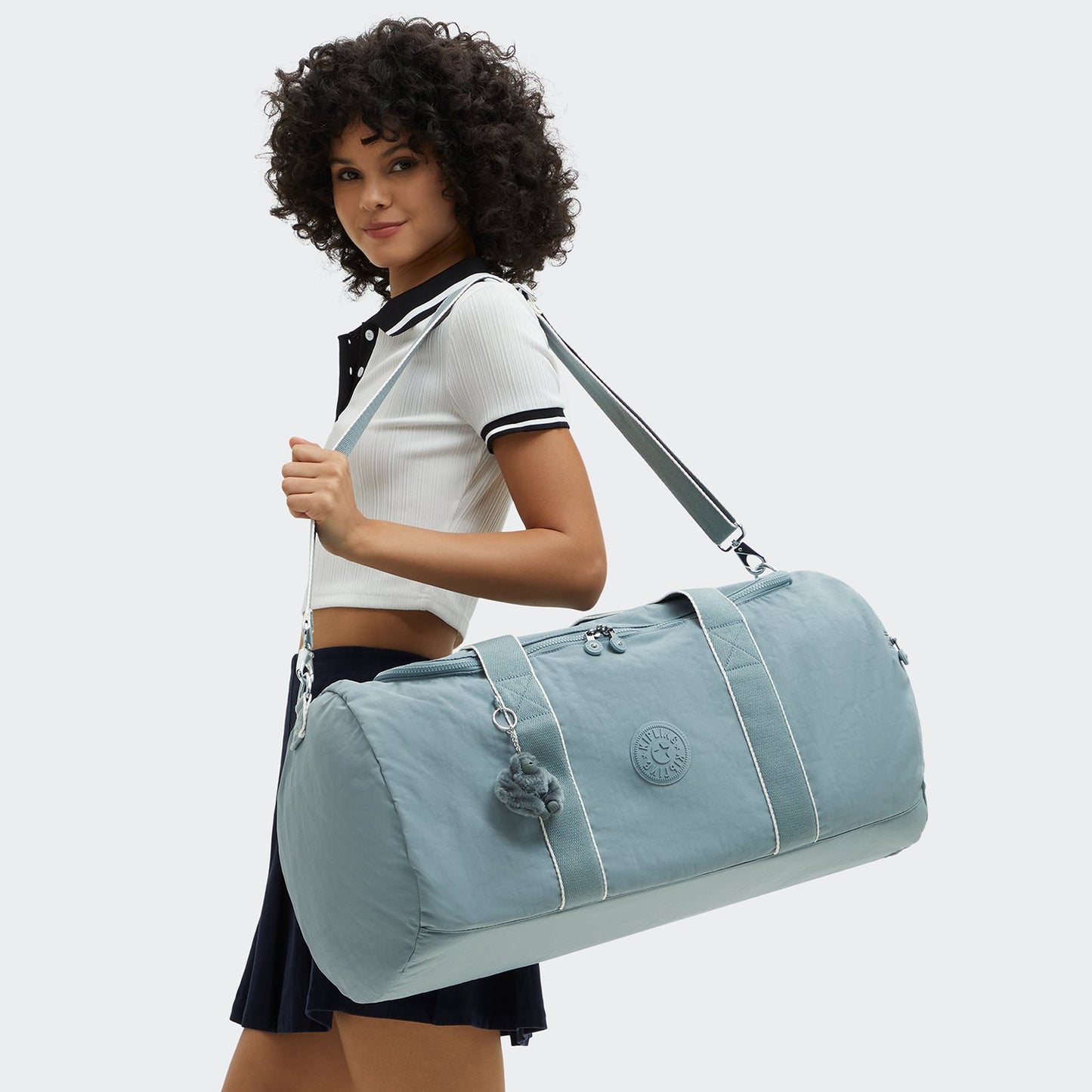 Kipling Argus M relaxed grey