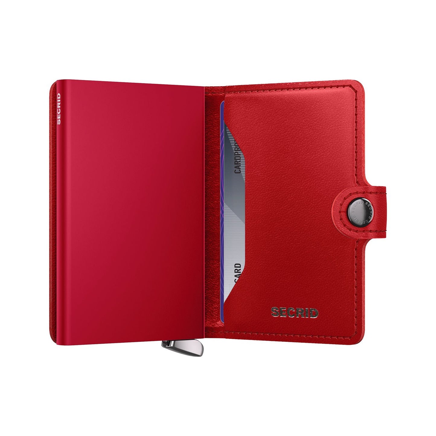 Secrid Miniwallet Emboss Diamond red